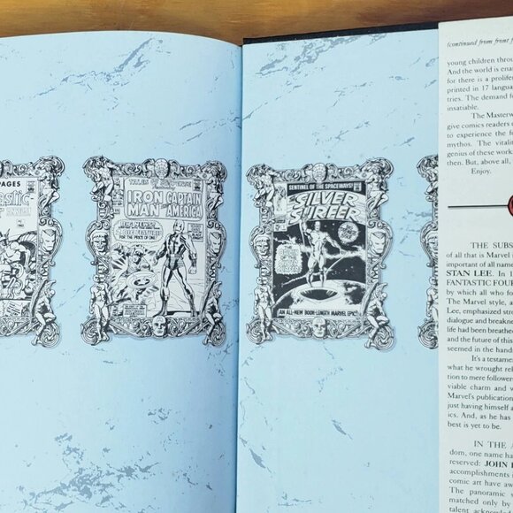 MARVEL MASTERWORKS SILVER SURFER VOL. 15 Nos. 1-5 GOLD FOIL EDITION HC 1990 - Picture 5 of 6